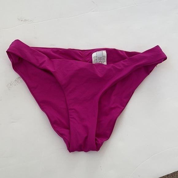 Becca by Rebecca Virtue Pomegranate Adele hipster bikini bottoms XS NWOT - Picture 3 of 5